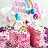 Einhorn-Torte - Einfaches Rezept Für Mädchen Geburtstagstorte bestimmt für Geburtstagskuchen Zum 1 Geburtstag