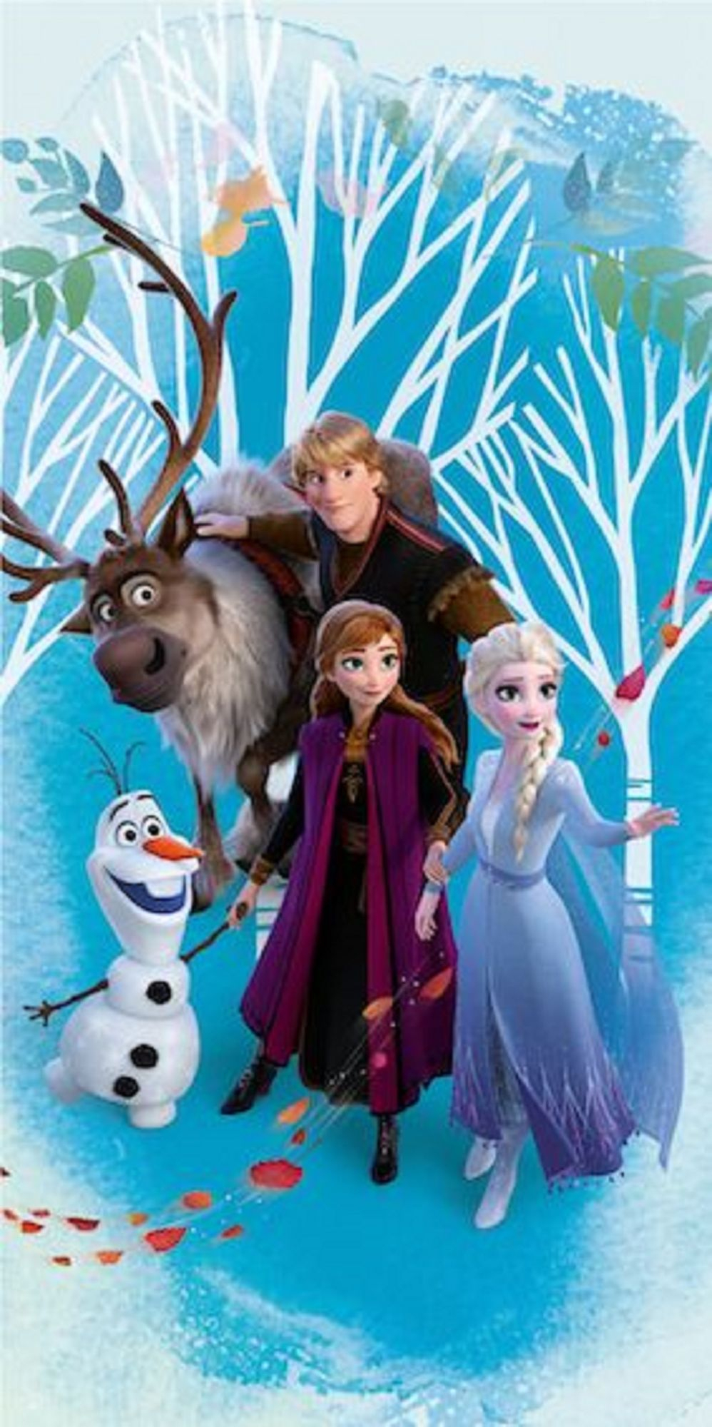 Eiskönigin Anna Elsa Olaf Frozen 2 Duschtuch Badetuch Handtuch 70 X 140Cm mit Anna Und Elsa Bilder