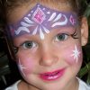 Eiskönigin Prinzessin Elsa Gesicht Make Up Karneval | Kinder ganzes Kinderschminken Vorlagen Prinzessin