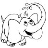 Elefant Ausmalbilder Kostenlos - Kids-Ausmalbildertv bestimmt für Malvorlage Elefant