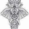 Elefant Mandala Malvorlagen Awesome Animal Mandala ganzes Tier Mandalas
