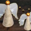 Engel Aus Papier Basteln Zu Weihnachten / Paper Angels / Diy bestimmt für Engel Basteln Vorlagen