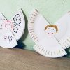 Engel Aus Pappteller - Basteln Mit Kindern | Der verwandt mit Engel Basteln Grundschule
