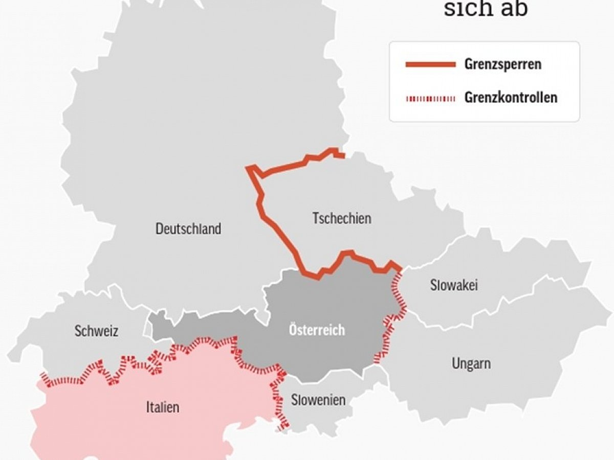 Eu-Staaten Schotten Sich Ab - Wiener Zeitung Online verwandt mit Welche Länder Grenzen An Deutschland