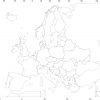 Europa Umriss | Eur. 2020-01-16 bei Karte Europa Ohne Beschriftung
