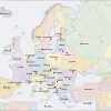 Europakarte (Politische Karte / Hauptstädte) : Weltkarte bei Weltkarte Mit Hauptstädten