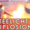 Experiment Mit Feuer: Teelicht-Explosion | Wachs-Explosion |  Parafin-Explosion verwandt mit Feuer Experimente Für Kindergartenkinder