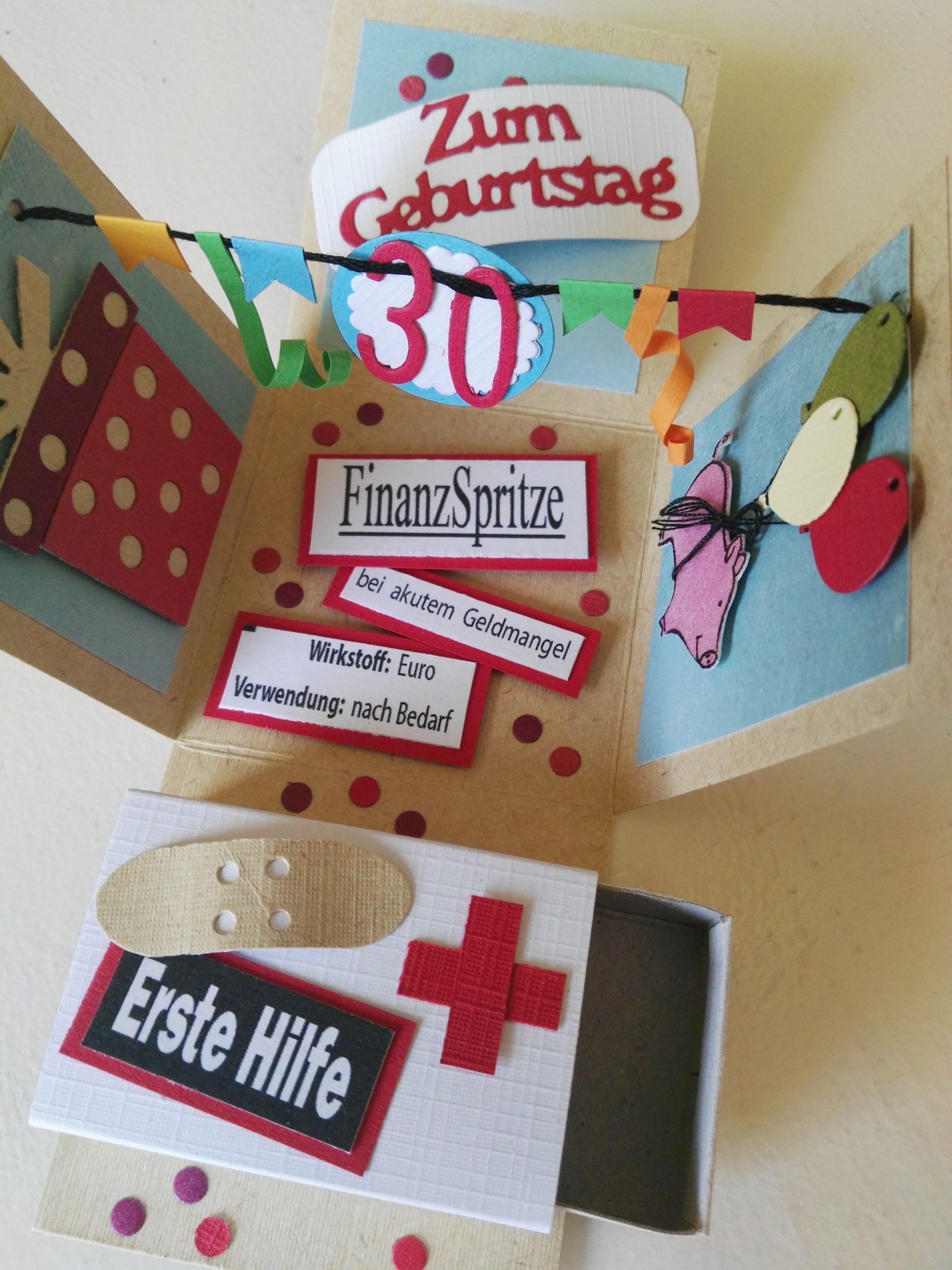 Explosionsbox Zum 30.geburtstag (Mit Bildern) | Geburtstag über Geschenkidee Zum 30 Geburtstag Zum Selber Machen