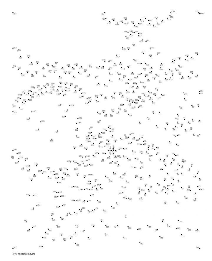 Extreme Dot To Dot Printables 1000 Dots Extreme Dot To Dot mit Zahlen