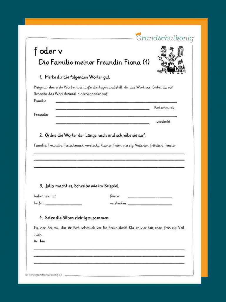 Wörter Mit V Am Anfang - kinderbilder.download | kinderbilder.download