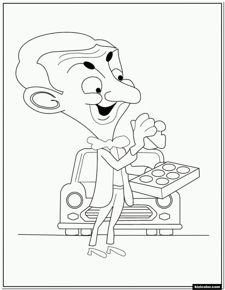 🎨 Mr Bean Malvorlagen - Kizi Coloring Pages für Mr Bean Ausmalbilder Zum Ausdrucken