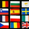 Fahnen Set Europäische Union Eu 28 Staaten - 60 X 90 Cm bestimmt für Flaggen Der Eu Länder