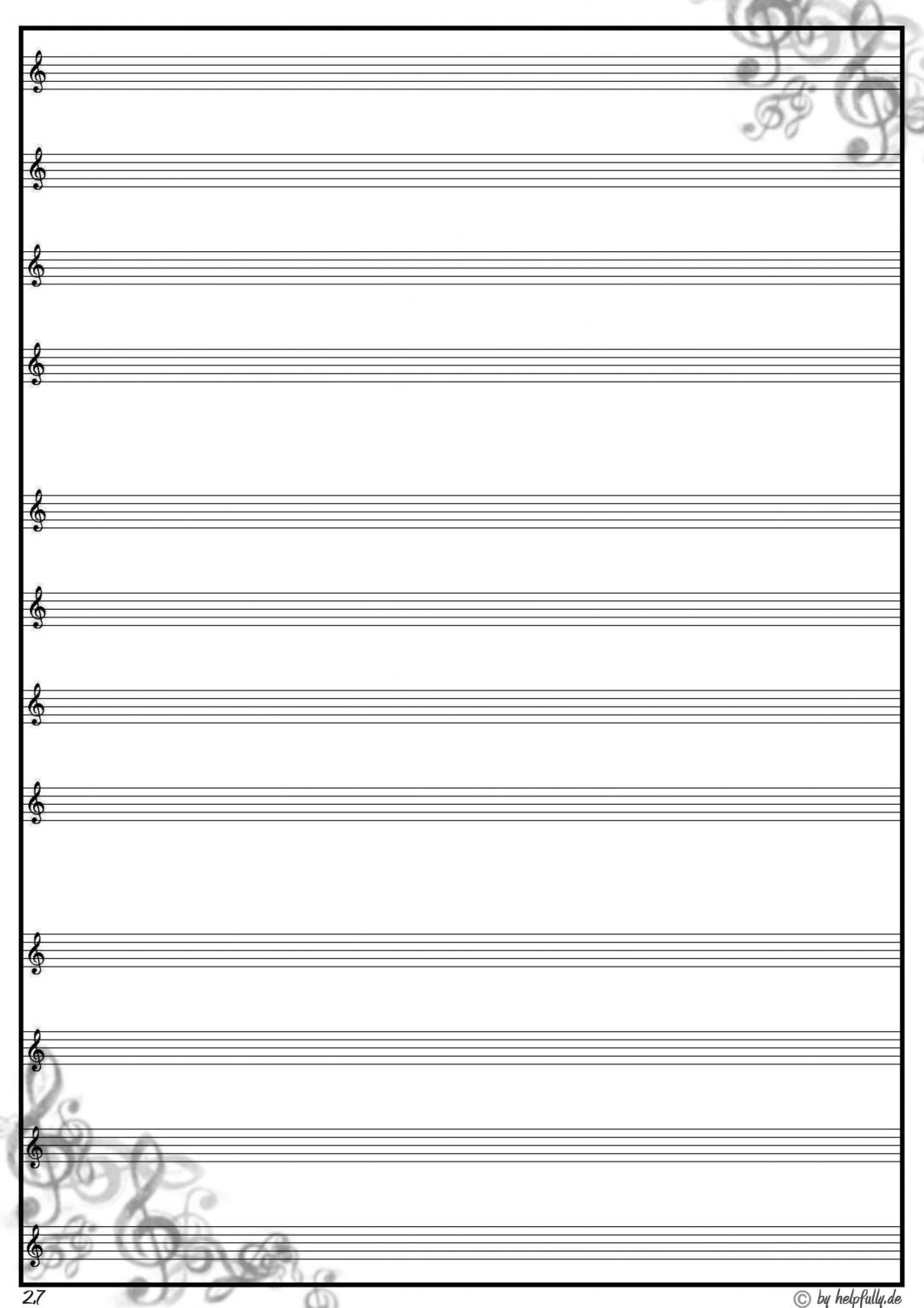 Linienpapier Vorlage kinderbilder.download