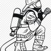 Feuerwehr-Malbuch-Feuerwehr-Feuerwehr Kind - Feuerwehrmann über Malbuch Feuerwehr