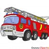 Feuerwehrauto Illustration, Bild, Clipart Autos in Clipart Feuerwehrauto