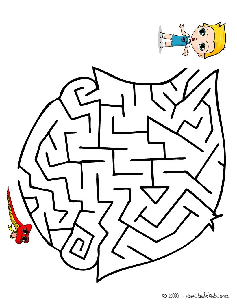Finde Mein Spielzeug Leichtes Labyrinth Zum Ausdrucken verwandt mit Labyrinth Ausdrucken