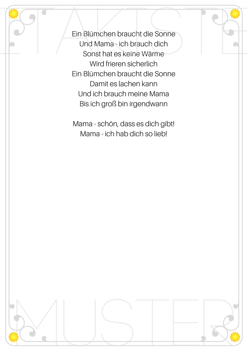 Fingerabdruck Zum #muttertag - Mit Diesem Spruch Aus Meinem in Geschichte Zum Muttertag Kindergarten