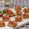 Fingerfood: Bacon-Tomaten-Frischkäse-Häppchen bei Kleine Snacks Für Gäste Schnell Gemacht