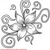 Flower Tattoo Kostenlose Blumen Blüten Tattoo Vorlage innen Blumen Ausmalbilder Gratis