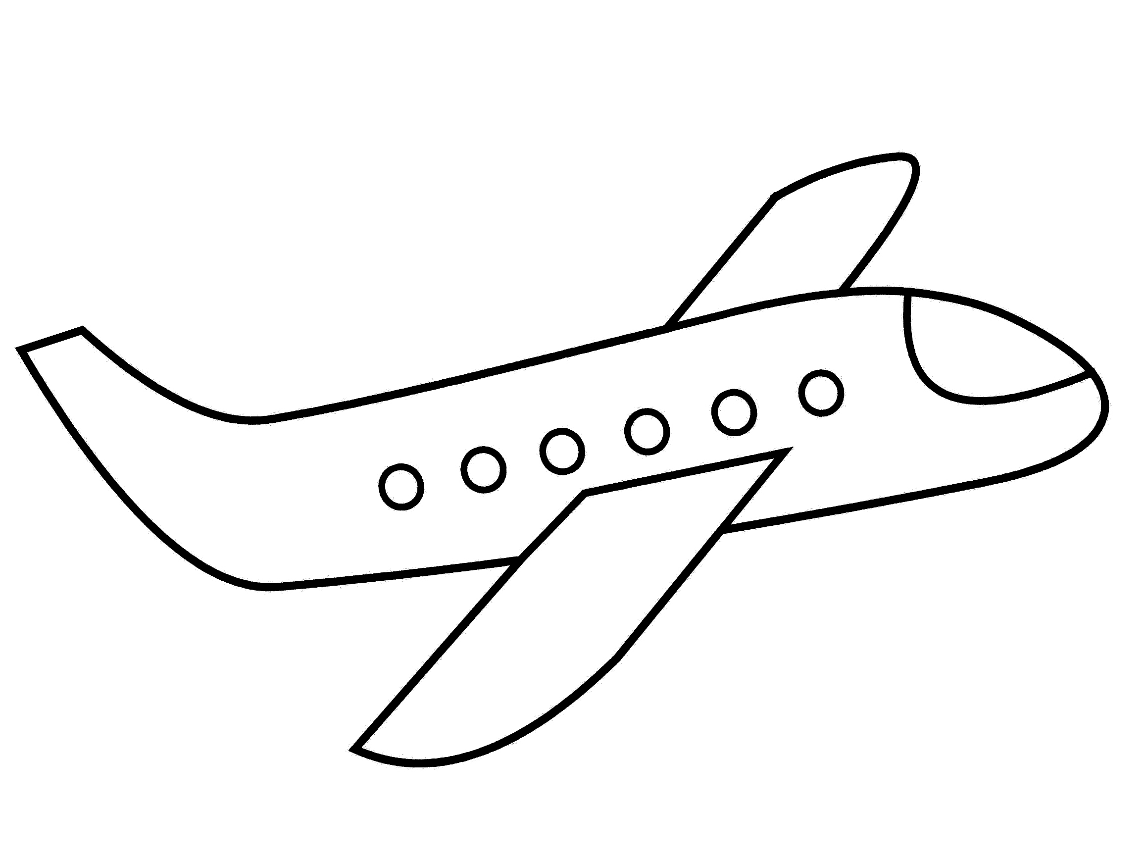 Flugzeug Ausmalbilder Kostenlos Malvorlagen Windowcolor Zum bestimmt für Flugzeug Ausmalbild