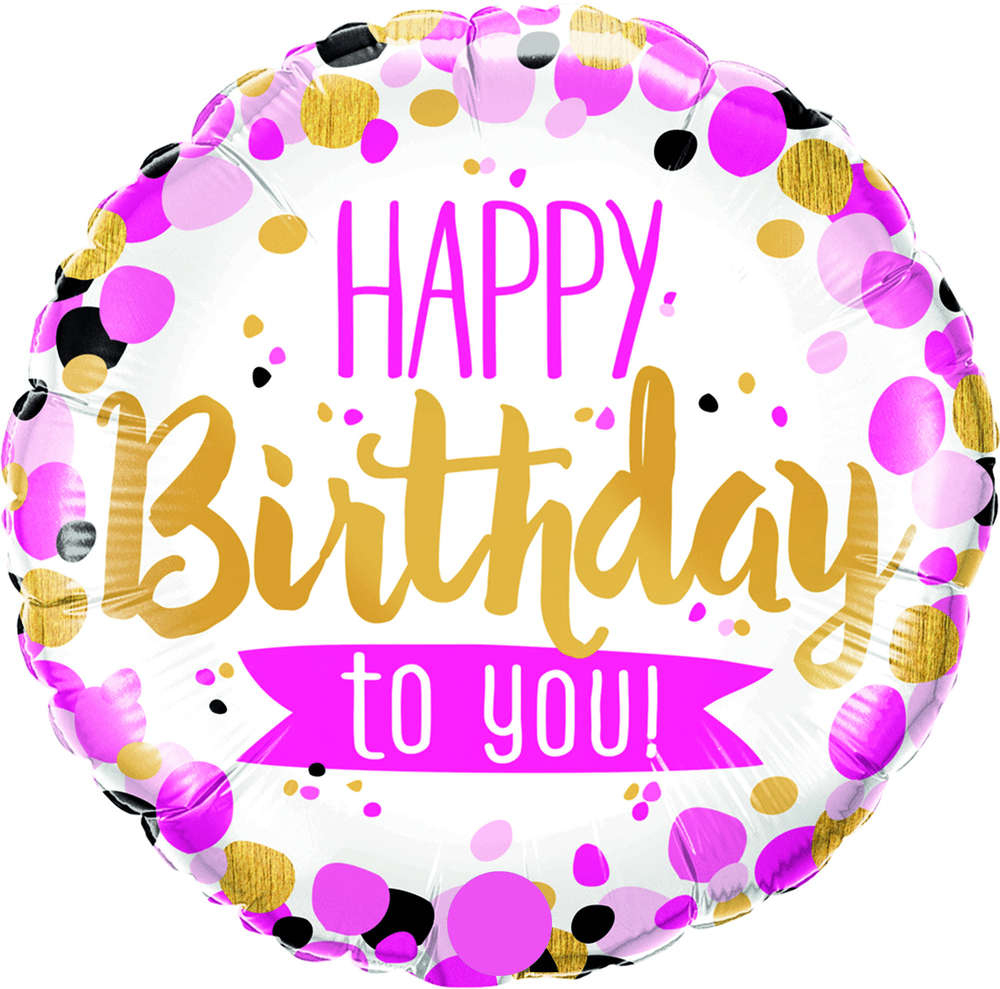Folienballon &quot;happy Birthday To You&quot; in Happy Birthday To You Happy Birthday To You