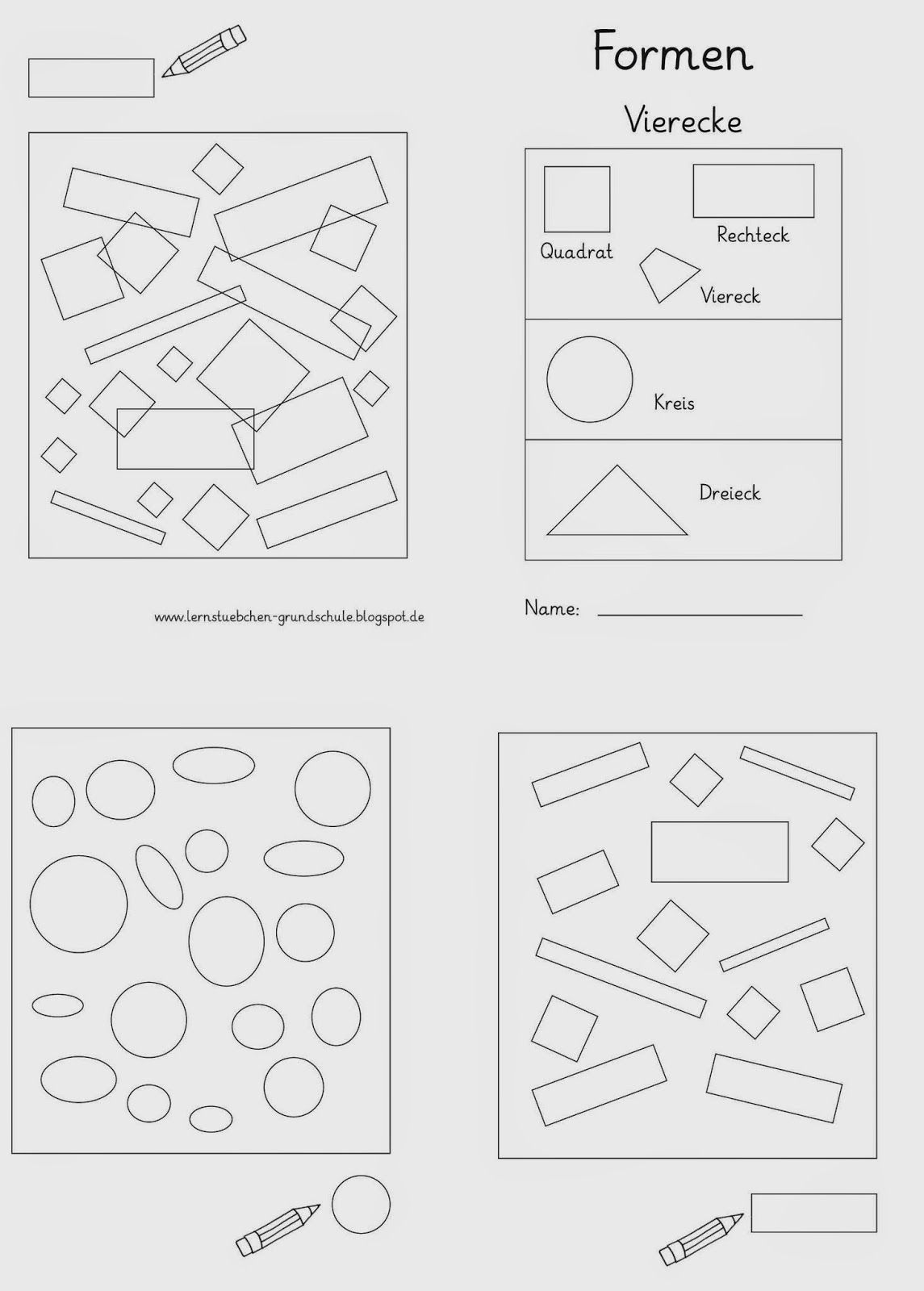 Formen Erkennen (Mit Bildern) | Kindergarten Formen bei Formen Im Kindergarten Arbeitsblätter