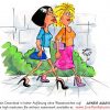 Frauen Highheels Altmodisch — Agnes Live-Karikaturen verwandt mit Comicfiguren Frauen