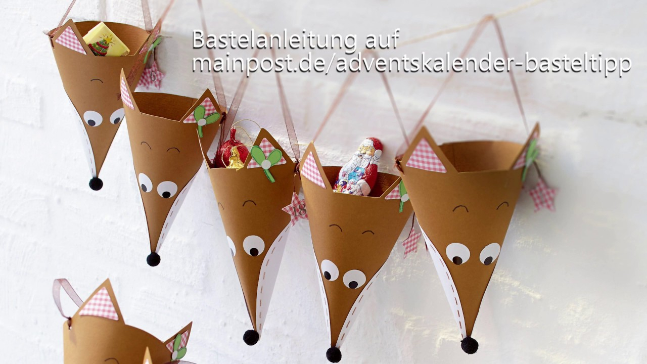 Freche Füchse: Basteln Sie Einen Adventskalender Für Kinder in Adventskalender Selber Machen Kinder