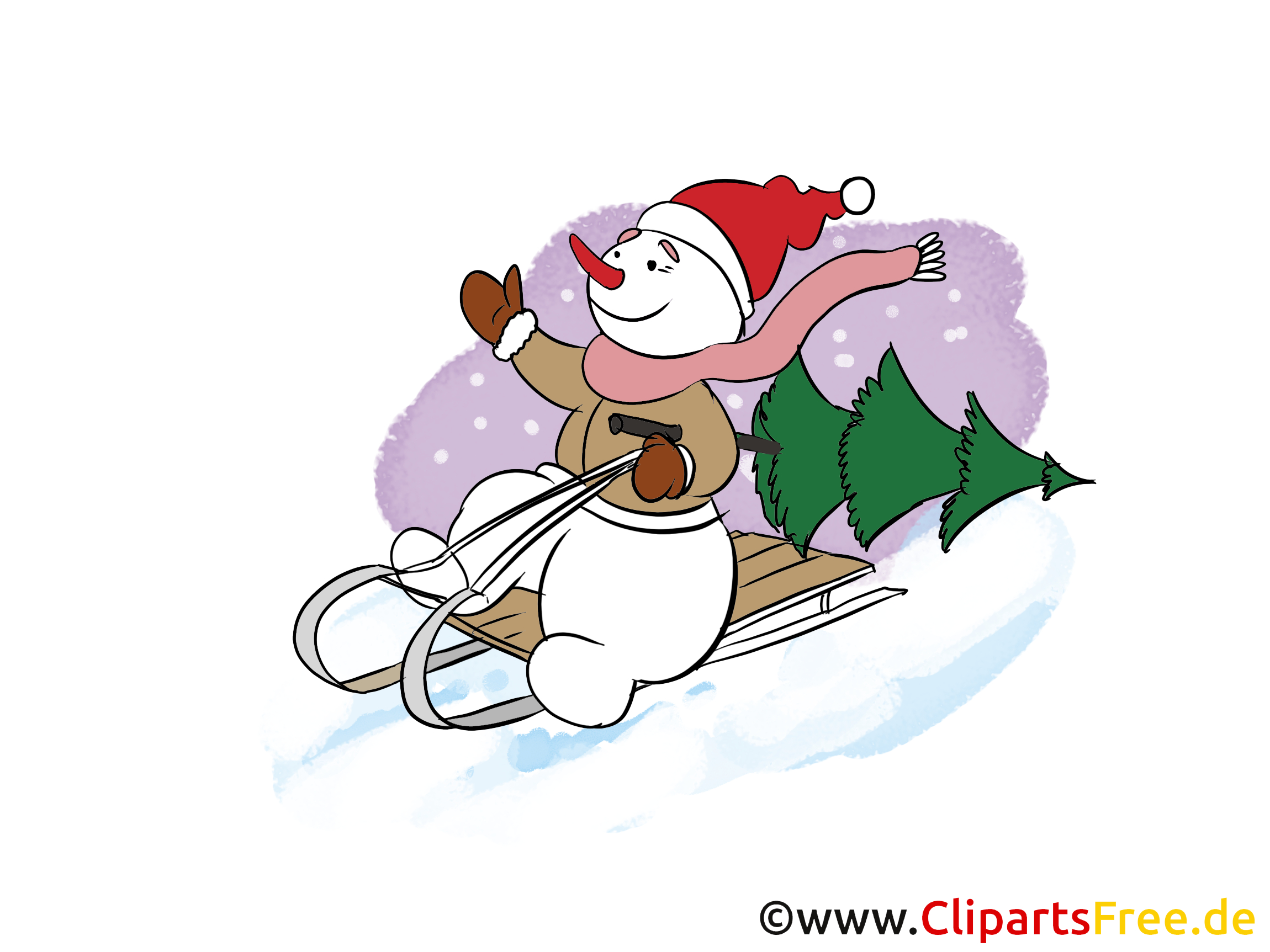 Free Clip Art Silvester, Winter, Weihnachten innen Cliparts Winter Kostenlos