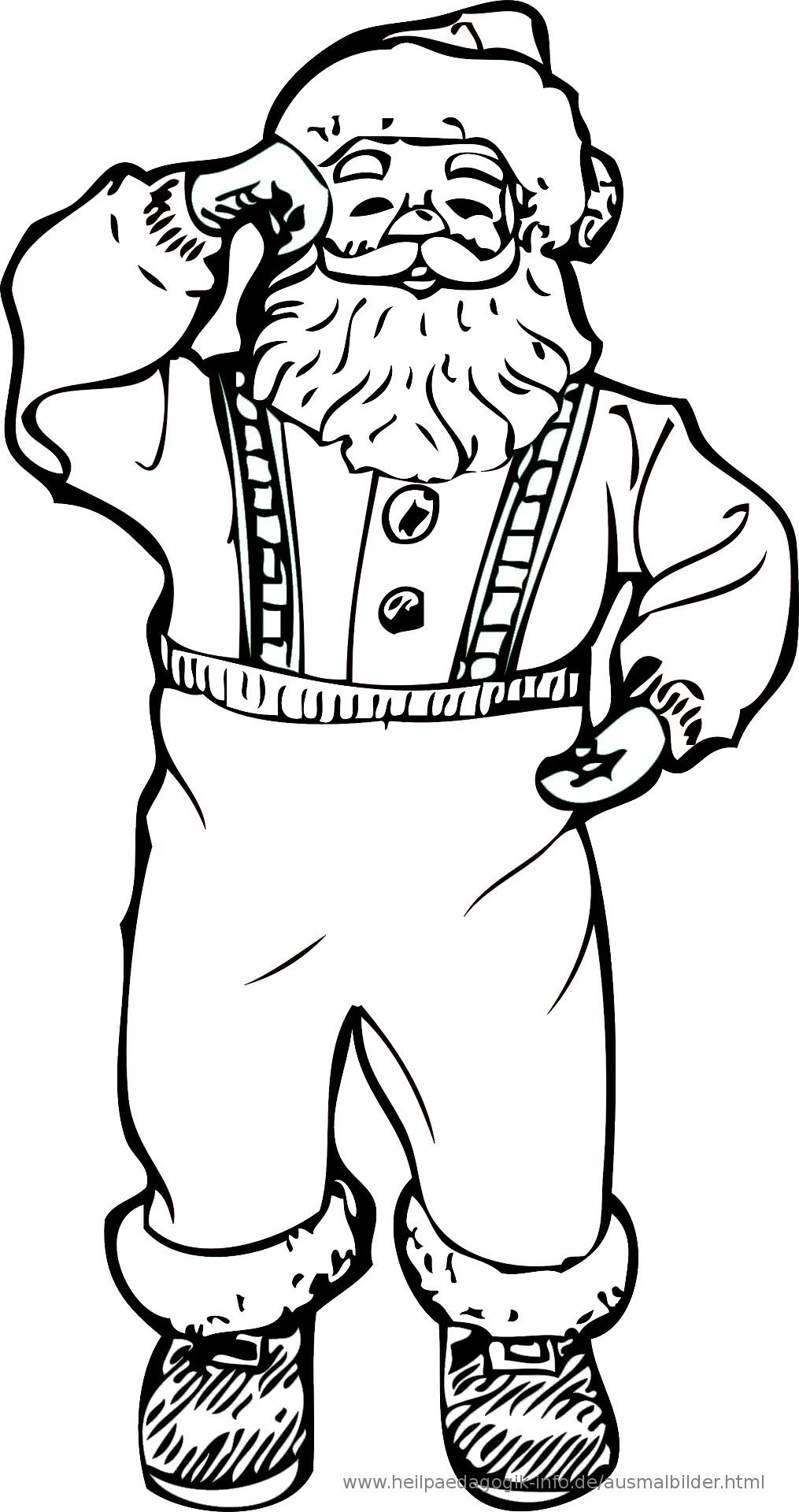 weihnachtsmann malvorlage - kinderbilder.download