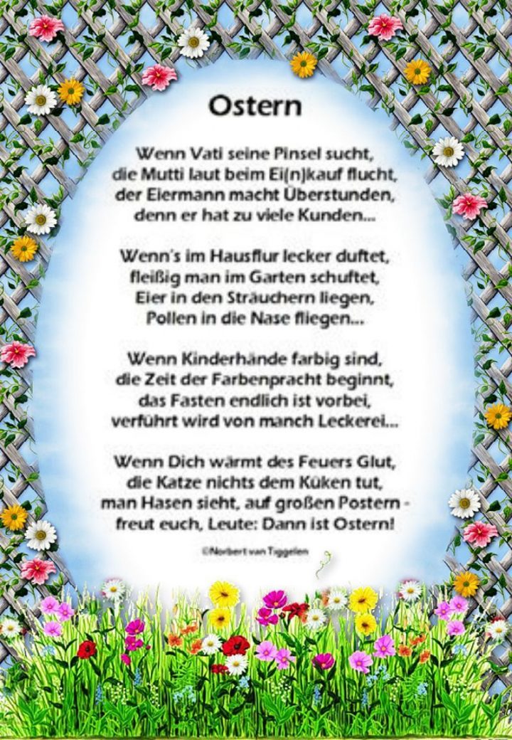 Frohe Ostern Gedichte Sprüche (Mit Bildern) | Frohe Ostern bei Lustige Ostergedichte Gedichte Zu Ostern