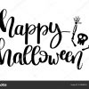 Fröhliche Halloween-Vektorkarte Mit Schriftzug — Stockvektor verwandt mit Happy Halloween Schriftzug