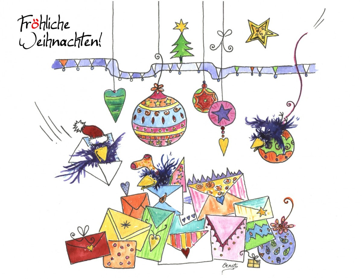 Fröhliche Weihnachtsgrüße: Kostenlose Weihnachtskarten Zum bei Weihnachtskarten Online Kostenlos