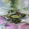 Frosch - Daily Painting bestimmt für Fink Und Frosch Von Wilhelm Busch