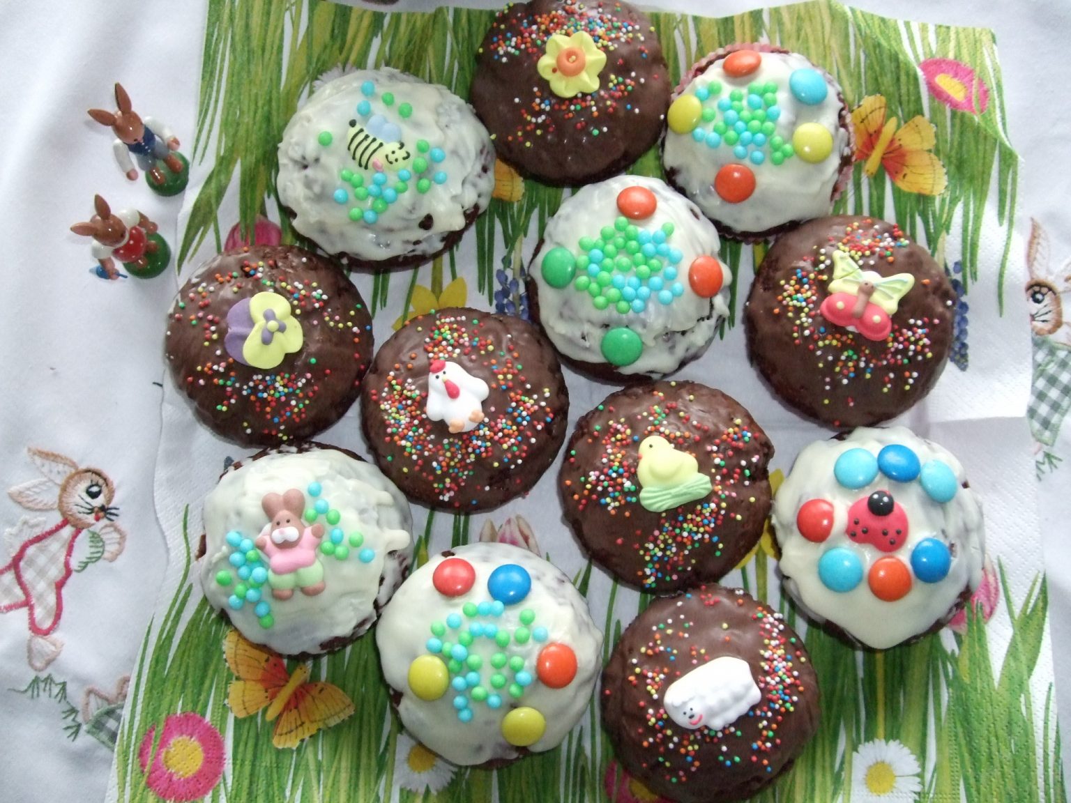 Frühlings-Schoko-Muffins Für Kinder über Muffin Rezept Kindergeburtstag ...
