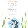Gedicht &quot;der Hai&quot; Meer Projekt Für Kita Und Grundschule (Mit für Lustige Geburtstagsgedichte Für Kinder