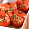 Gefüllte Tomaten Mit Thunfisch, Oliven Und Schafskäse bestimmt für Gefüllte Tomaten Mit Schafskäsecreme