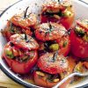 Gefüllte Tomaten (Pomodori Ripieni Alla Caponata) verwandt mit Gefüllte Tomaten Mit Schafskäsecreme