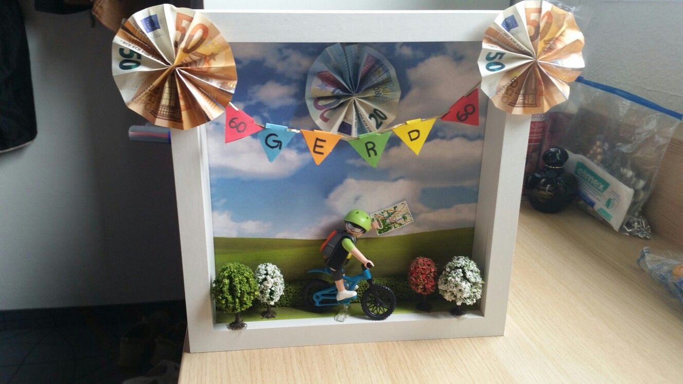 Geldgeschenk Für Ein Fahrrad Runder Geburtstag Kreativer ganzes Kreative Geldgeschenke Geburtstag