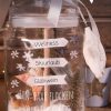 Geldgeschenk Keksglas Als Winterlandschaft – Geldgeschenke bestimmt für Bastelideen Für Weihnachten Zum Verschenken