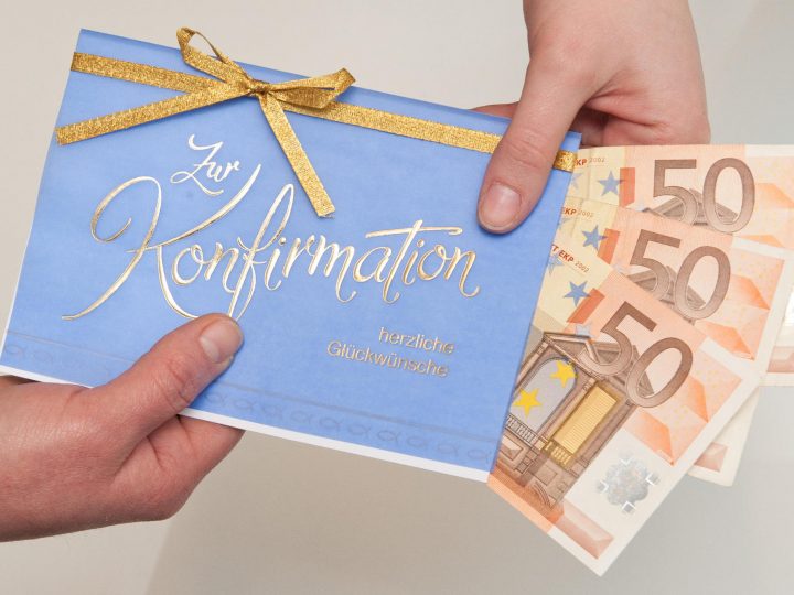 Geldgeschenke Zu Konfirmation, Kommunion, Jugendweihe über Wieviel Geld Schenkt Man Zur Konfirmation