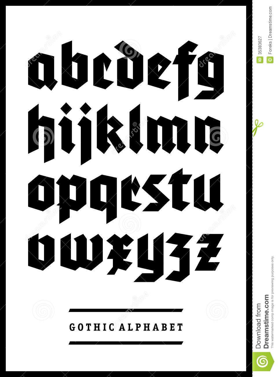 German Gothic Font - Google Search (Mit Bildern) | Schriften in Gotische Buchstaben