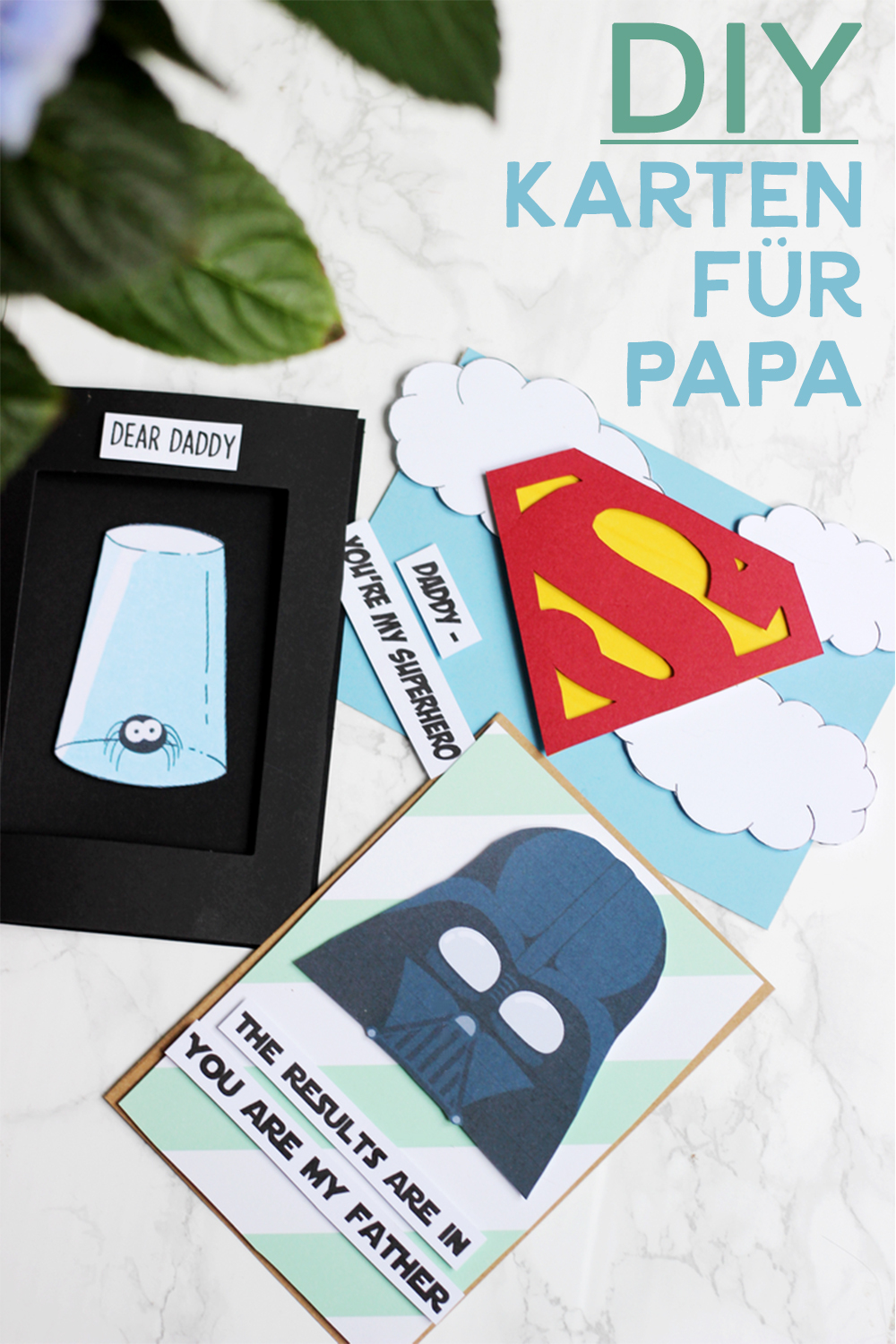 Geschenke Für Papa - Diy Karten Für Unseren Held über Weihnachtsgeschenke Für Papa Selber Machen