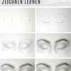 Geschlossene Augen Zeichnen - Anleitung In 8 Schritten Inkl bestimmt für Augen Malen Lernen