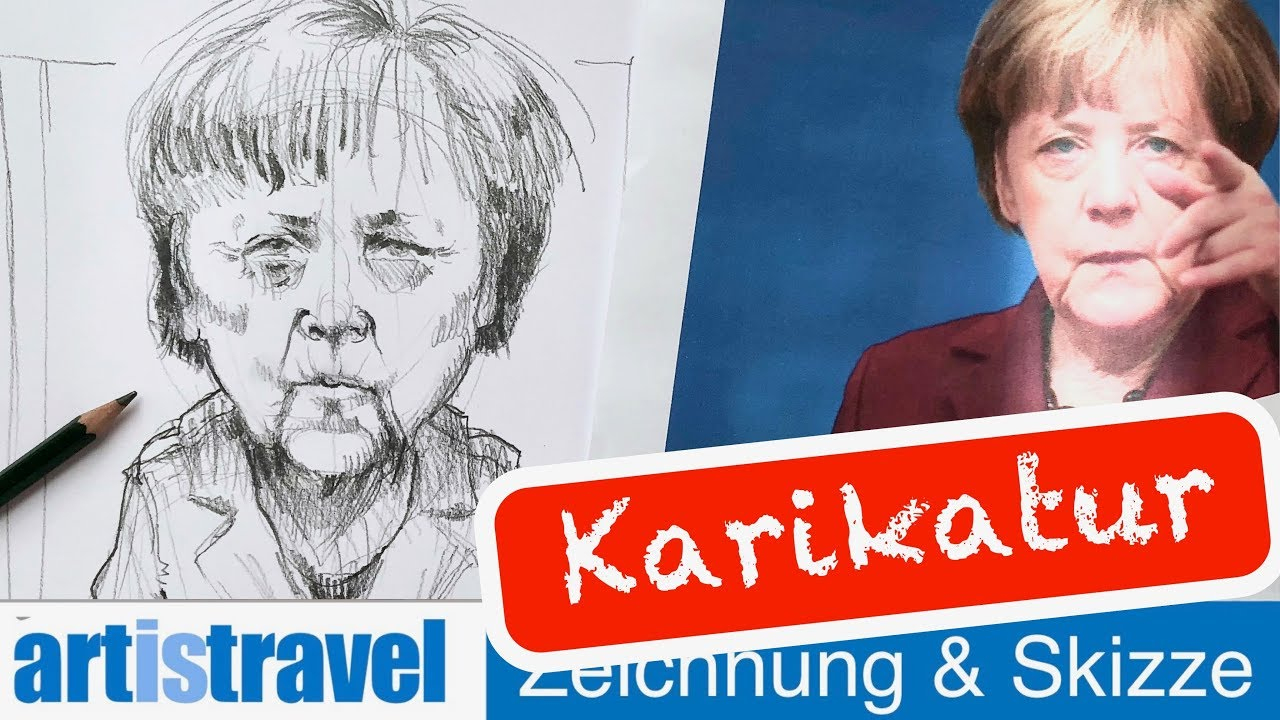 Gesicht - Karikatur - Ähnlichkeit | Ganz Einfach Zeichnen Lernen 23 ganzes Karikaturen Zeichnen Lernen Anleitung