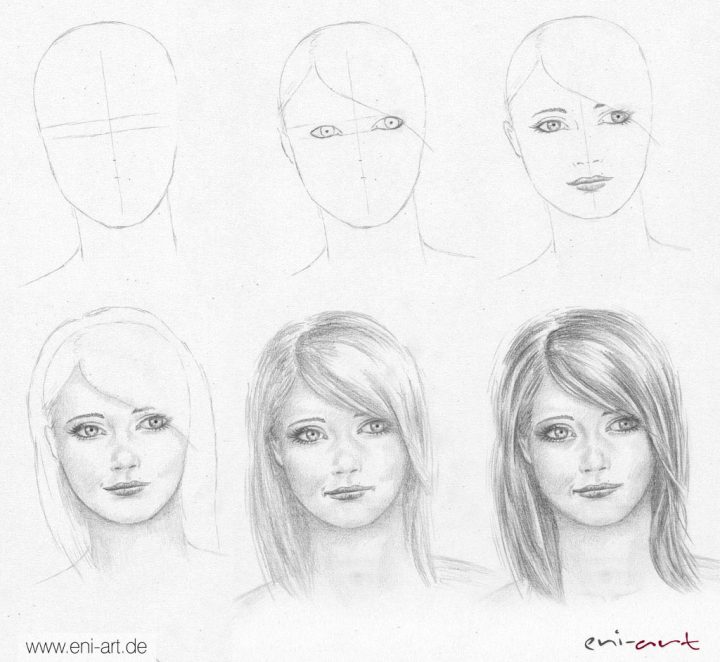 Gesichter Zeichnen Und Malen - Zeichnen Lernen über Wie Kann Ich