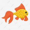 Goldfisch Zierfisch Durch Cartoon Fisch, Schön, Süß, Fisch in Fische Comic
