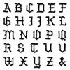Gotische Buchstaben Stockvektoren, Lizenzfreie Gotische innen Gotische Buchstaben