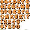 Graffiti-Buchstaben Und Zahlen Vektor Abbildung für Graffiti Schriftarten Abc