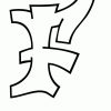 Graffiti Letter F At Coloring-Pages-Book-For-Kids-Boys für Graffiti Buchstabe F